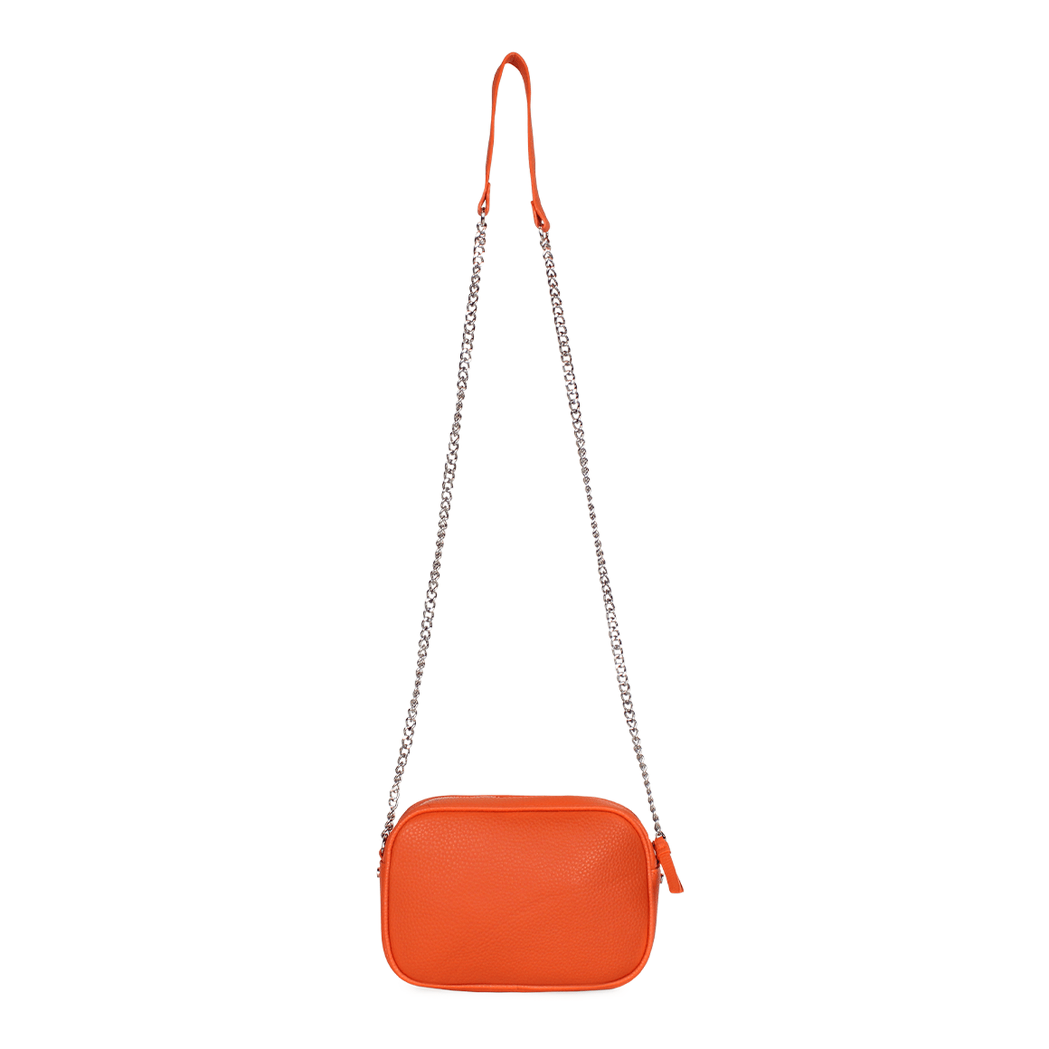 Pack Cartera calixta + Pañuelo Janis naranja