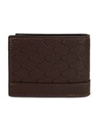 Billetera hombre Lucca café oscuro con monedero Carven Paris