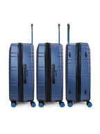 Pack 2 maletas M+L Milan azul