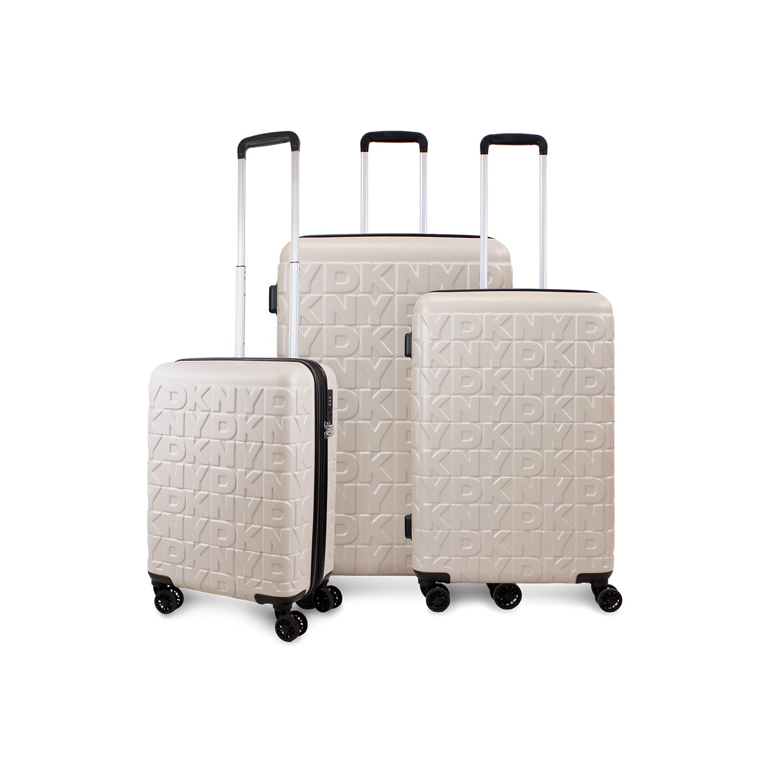Set 3 maletas S+M+L beige