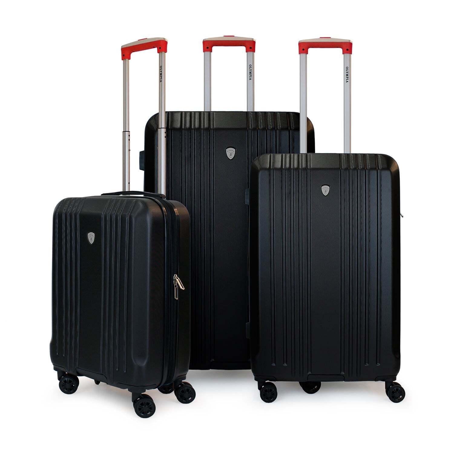 Set maletas S+M+L Olympia rojo