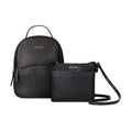 Pack Leeway Mochila + cartera cruzada negro