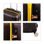 Pack 2 maletas S+M Bahamas negro