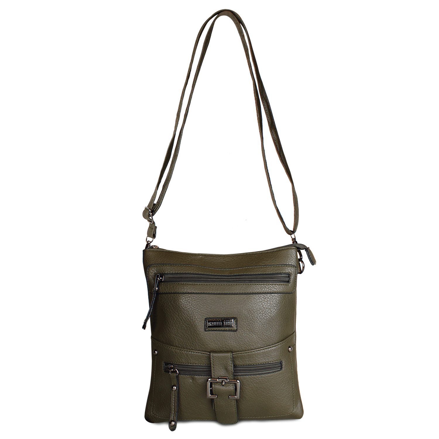 cartera pola verde