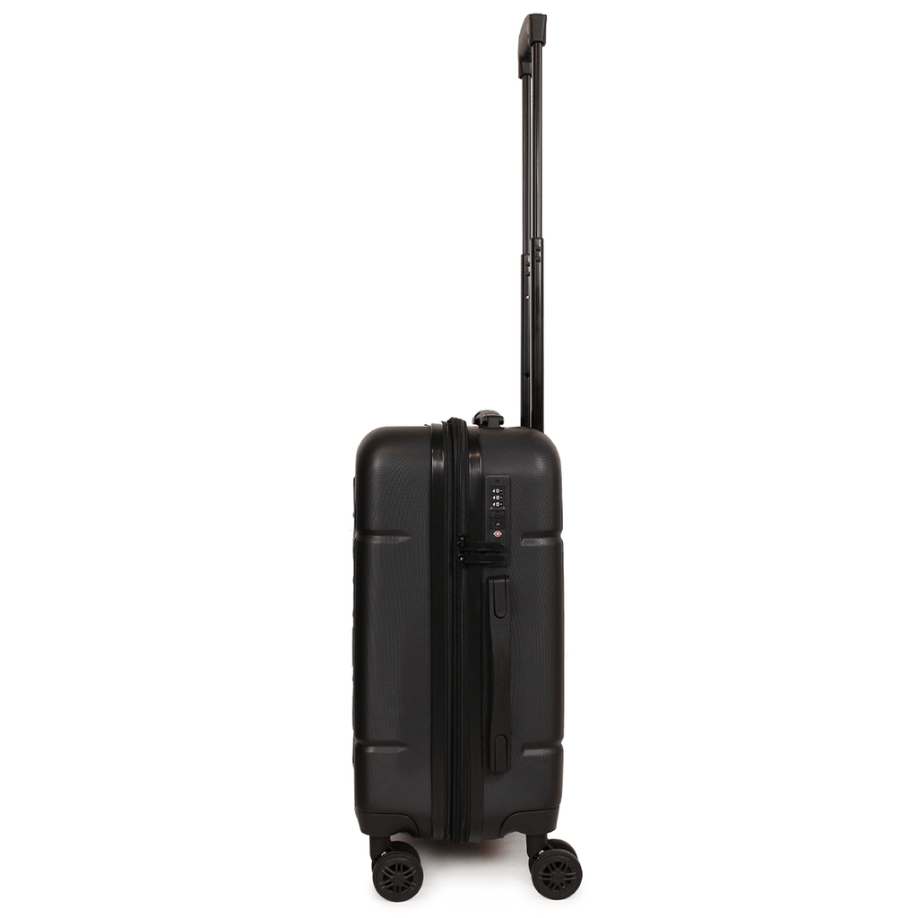 Pack Maleta cabina Amsterdam 10k negra + Banano Kappa Nautica negro