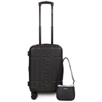 Pack Nautica Maleta cabina Amsterdam negra + Crossbody Diana negro