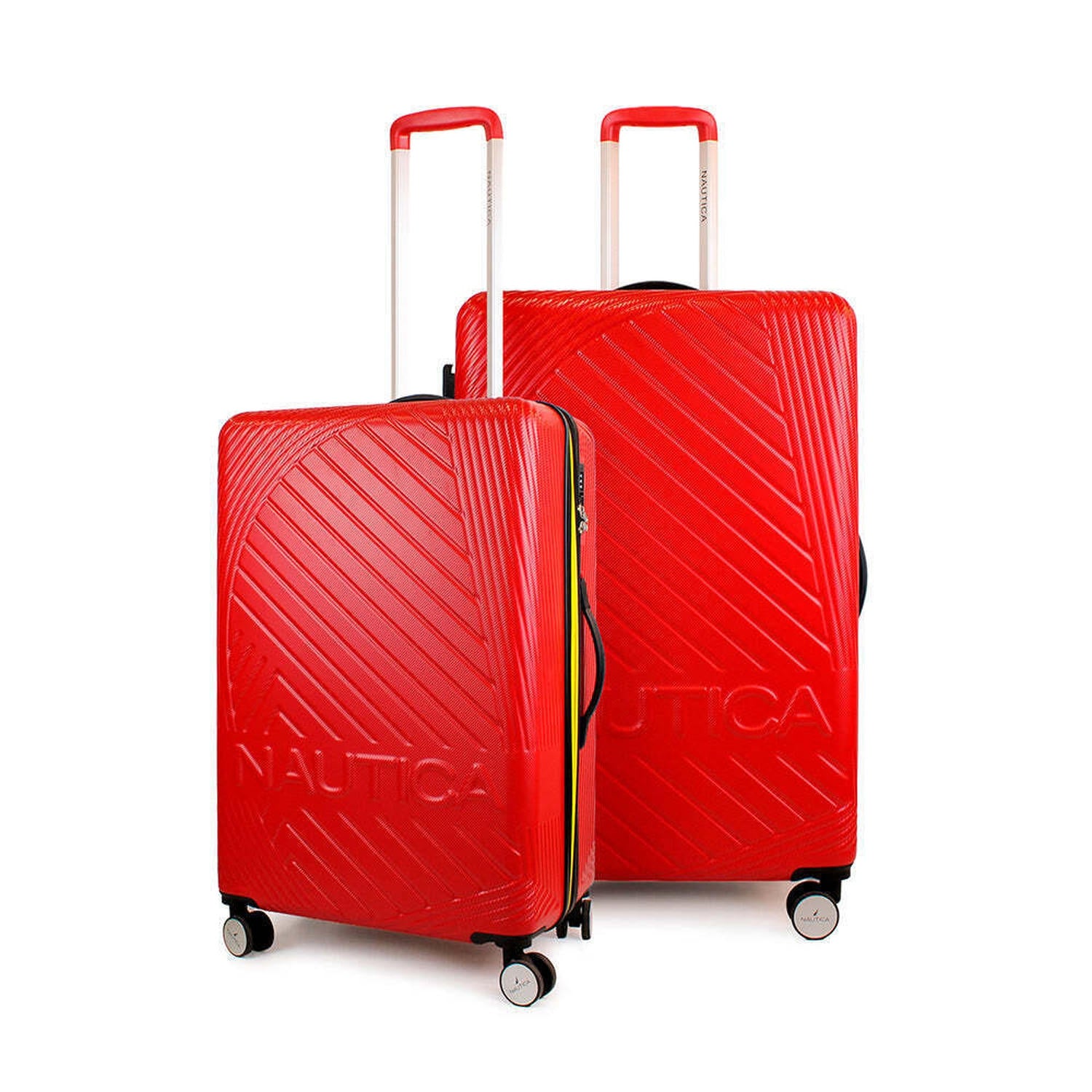 Pack 2 maletas M+L Bahamas rojo