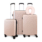 Set Maletas S+M+L Meghan Rosado + Almohada de viaje DKNY