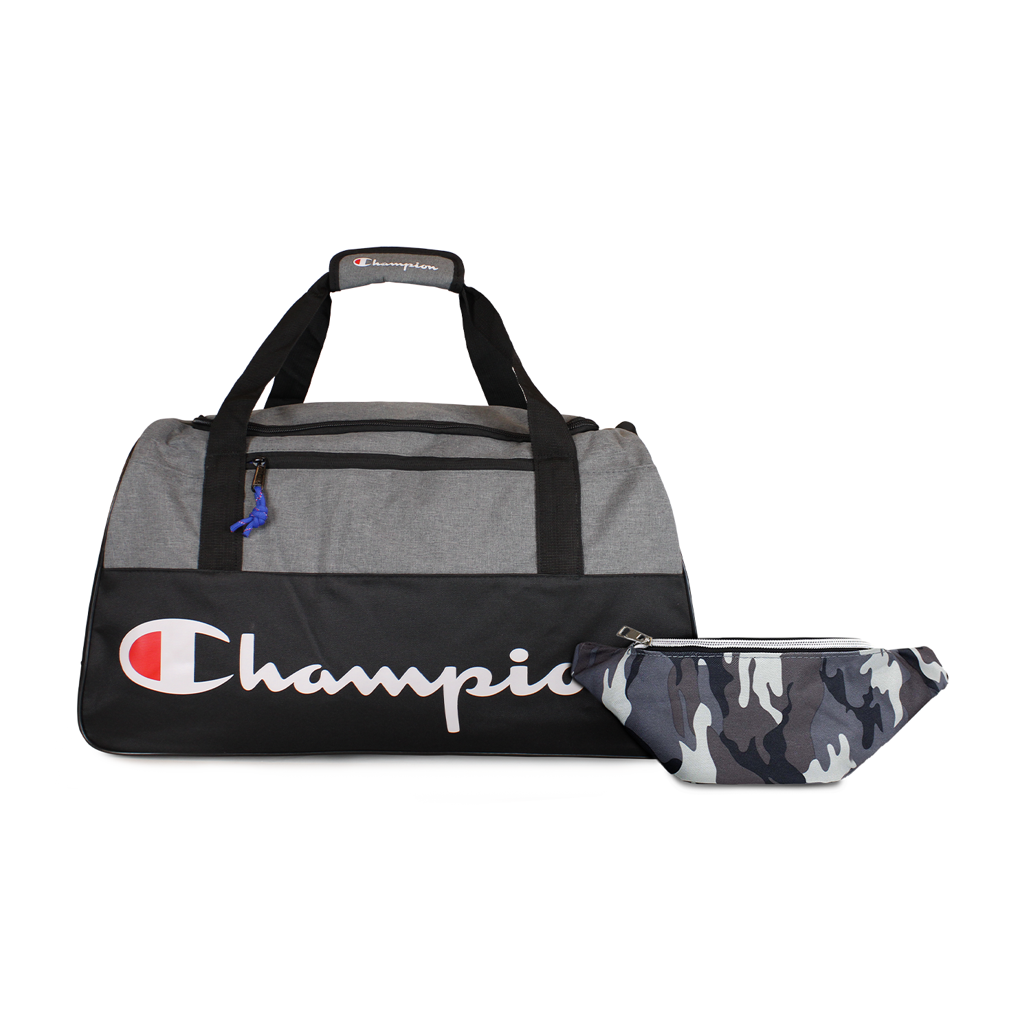 Pack bolso Atlanta 45Lts + Banano Military gris