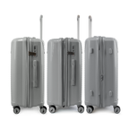 Set 3 maletas S+M+L Niza gris