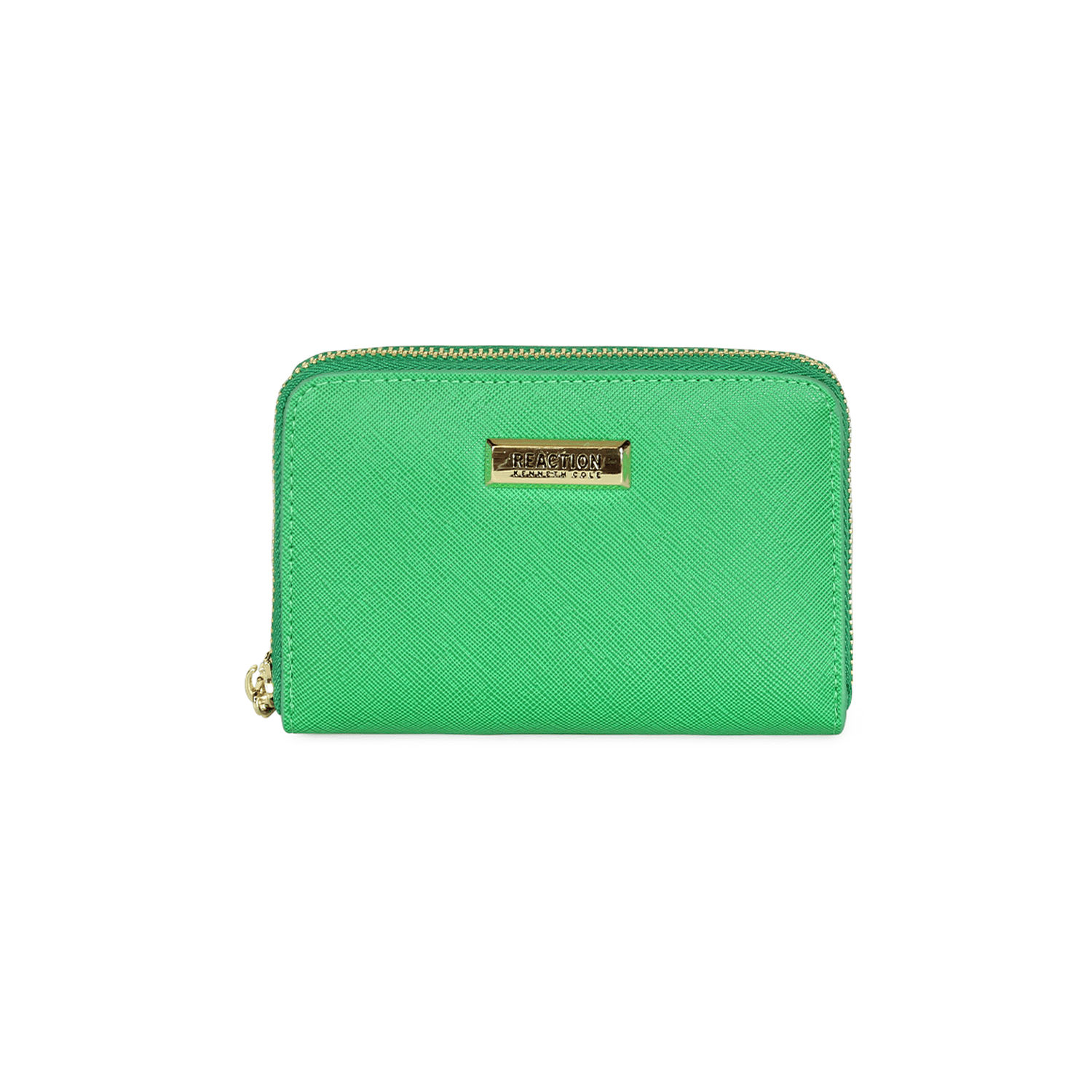 Pack Billetera Trifold + Pañuelo Alcala coral verde