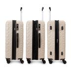 Pack Maleta Grande Meghan beige + Set Organizadores de Viaje DKNY negro