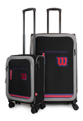 Pack 2 maletas de tela Wilson S+L Sporting negra 10y23k