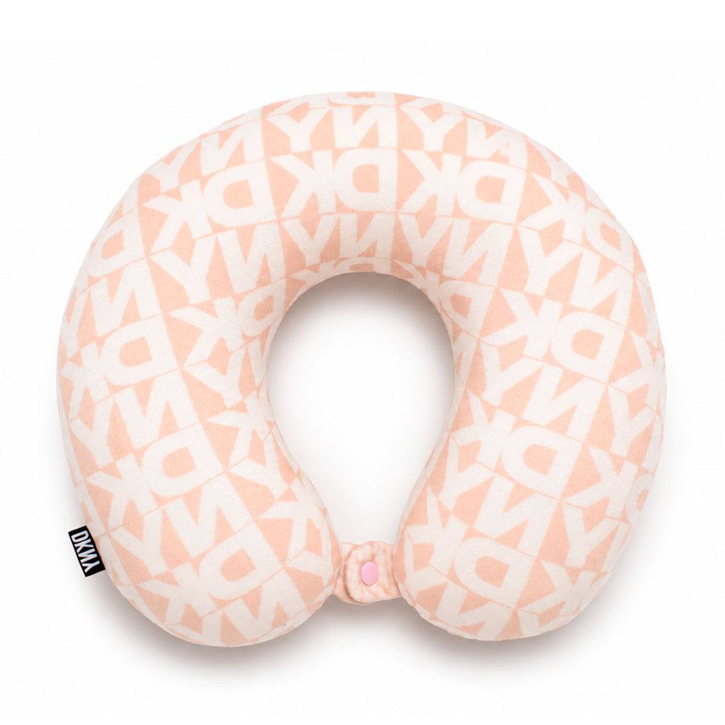 Almohada de Viaje Memory Foam DONNA KARAN rosado
