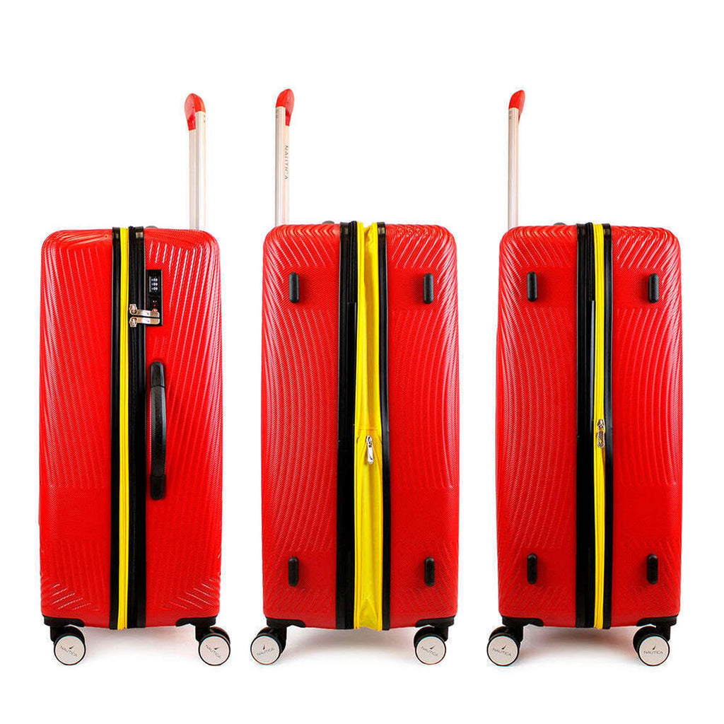 Pack 2 maletas S+L Bahamas rojo