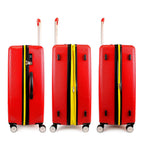 Pack 2 maletas S+L Bahamas rojo