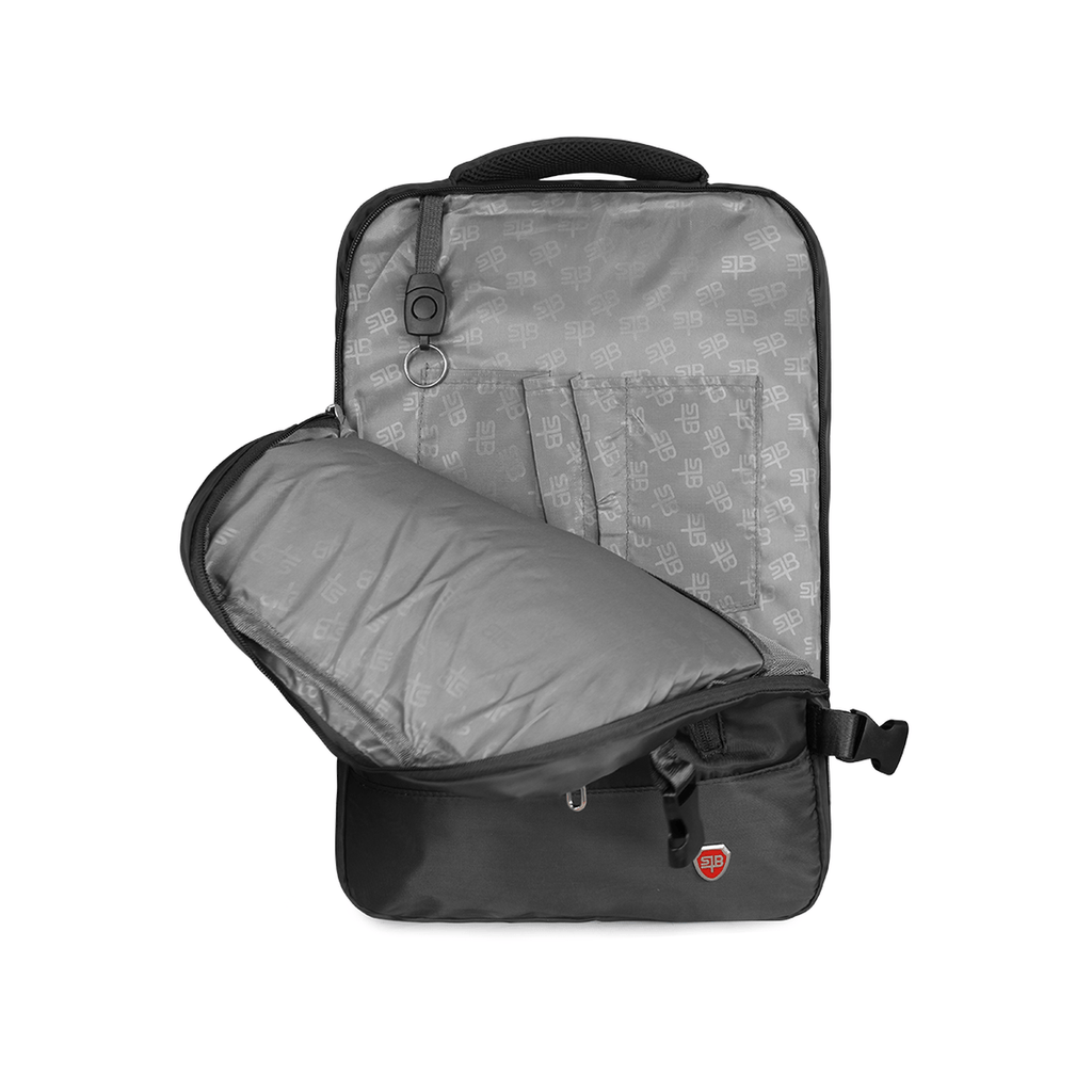 Mochila Viral con usb negro
