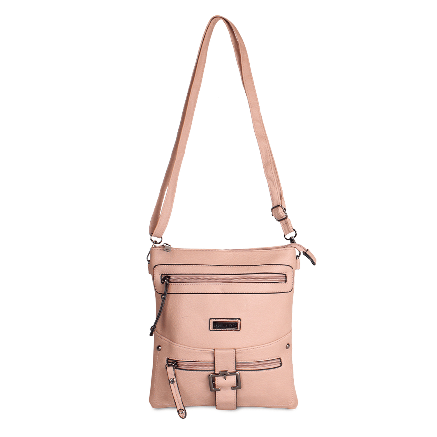 cartera pola rosado