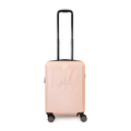 Maleta de cabina DKNY Luxe nude rosado