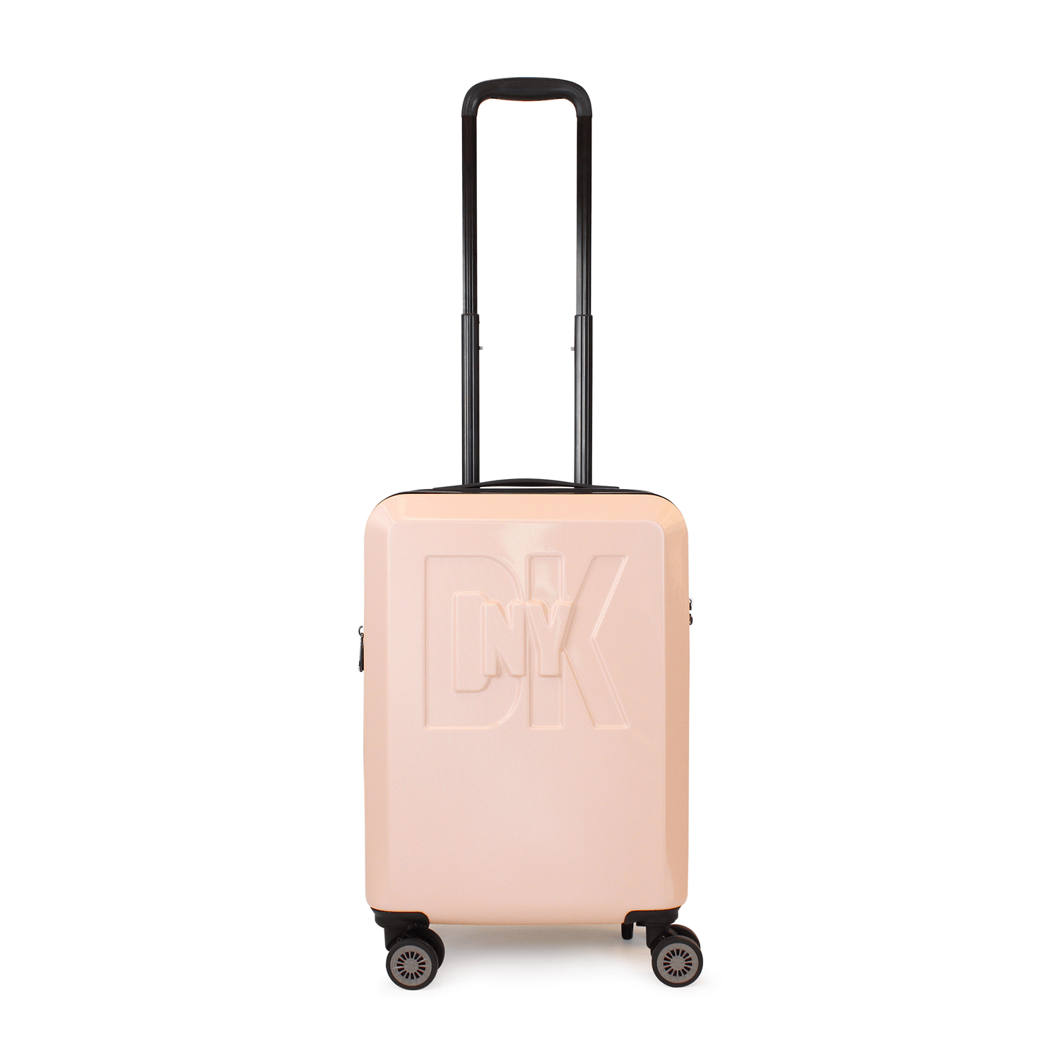Maleta de cabina DKNY Luxe nude rosado