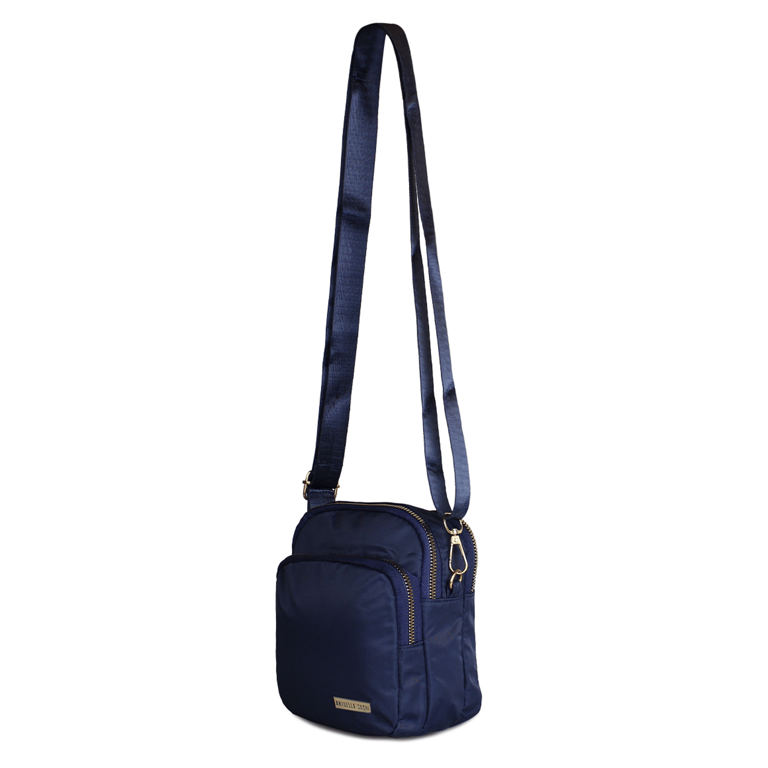 cartera isa azul