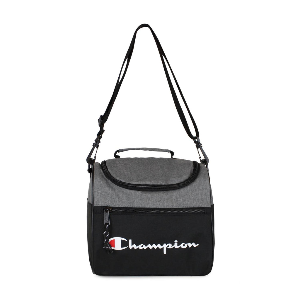 Pack bolso Atlanta 45lts + Lonchera Oxford gris