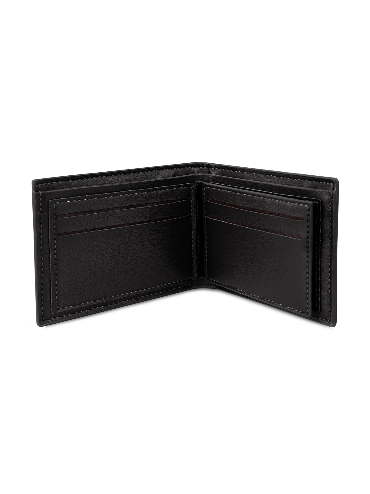 Billetera hombre Gino negra con monedero Carven Paris