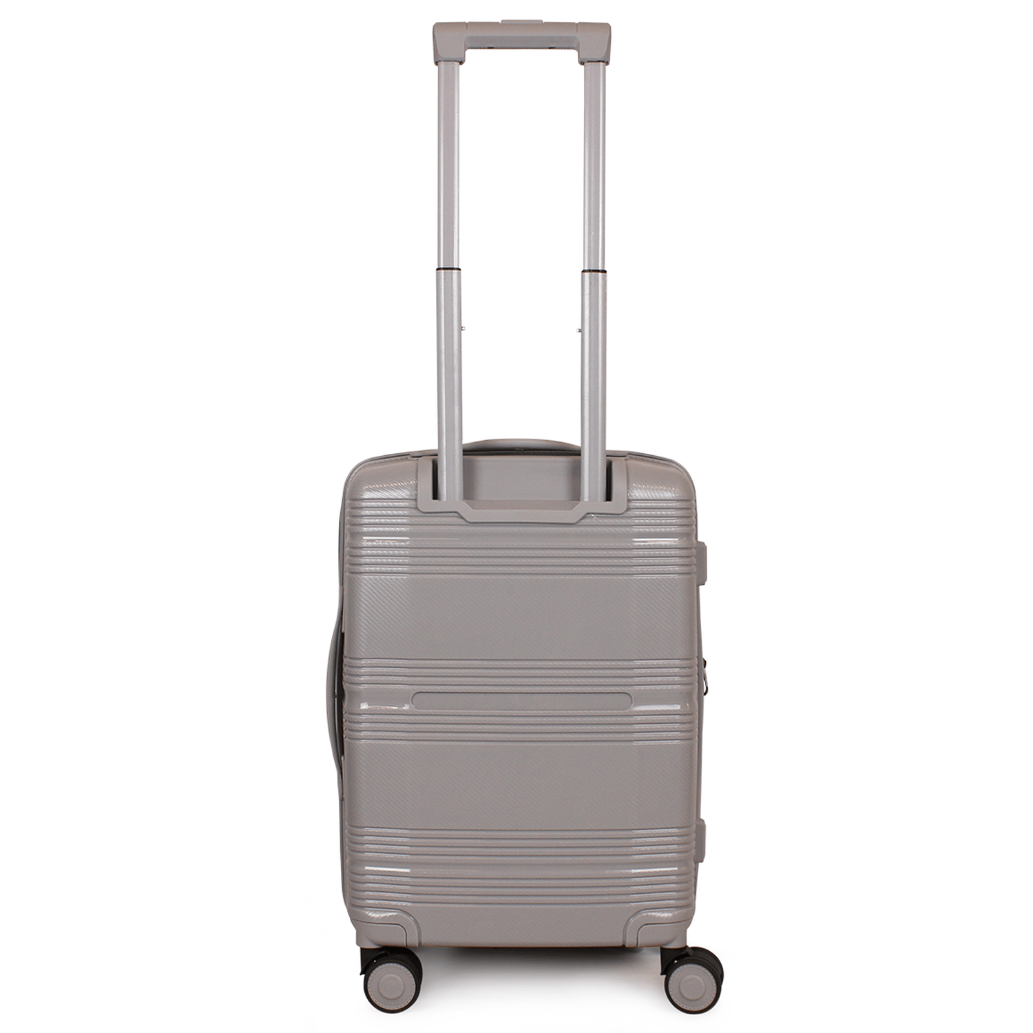 Pack Maleta cabina con usb Chic 10K + Estuche Spark silver gris