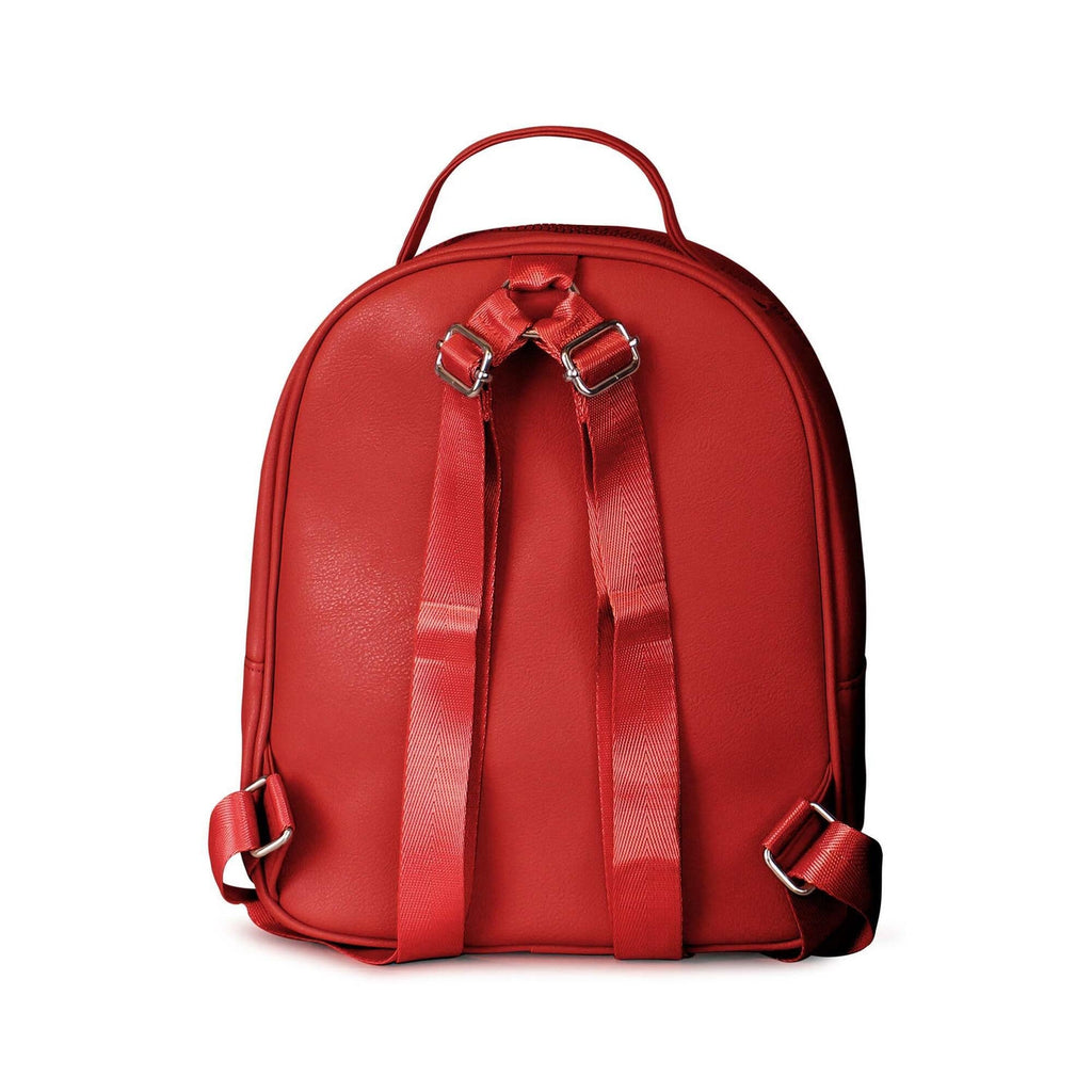 Pack Mochila Queen + Bolso tipo cartera Delray rojo