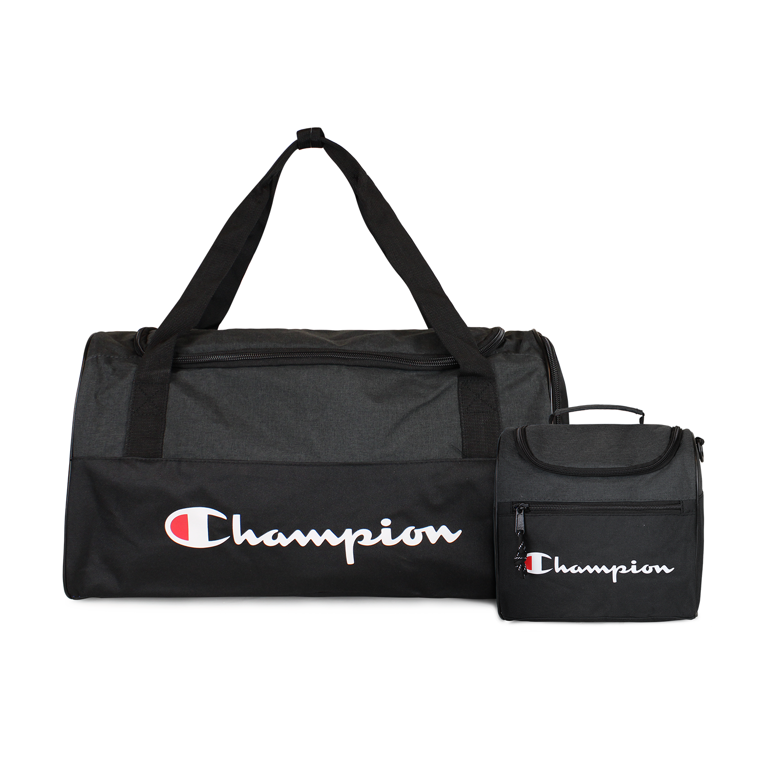 Pack bolso Toronto 28lts + Lonchera Oxford negra negro