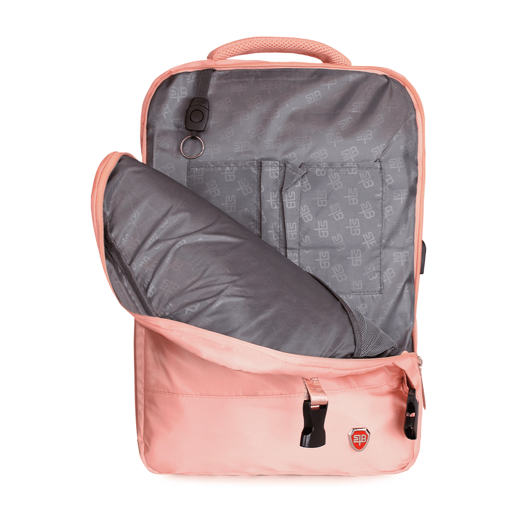 Mochila Viral da con usb rosa