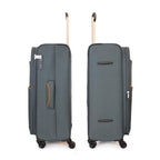 Pack 2 maletas M+L Lisboa gris