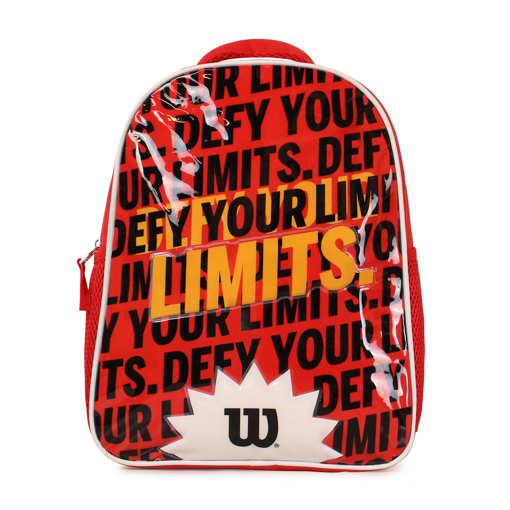 Pack Wilson 2 mochilas infantil Luck roja y azul