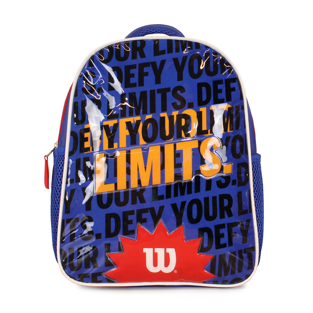 Pack Wilson 2 mochilas infantil Luck roja y azul