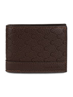 Billetera hombre Lucca café oscuro con monedero Carven Paris