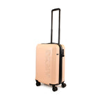 Pack Maleta Cabina 10kg DKNY Beveled rosada + Almohada de Viaje Memory Foam