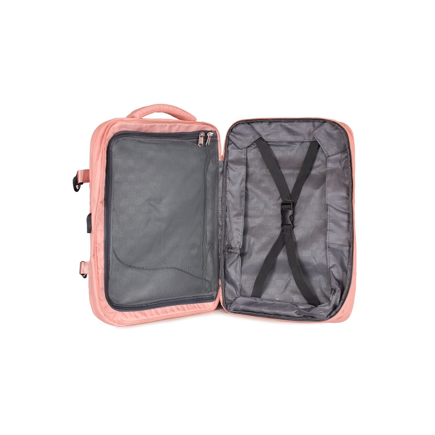 Mochila Viral da con usb rosa