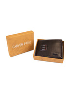 Billetera hombre Tommy café Carven Paris