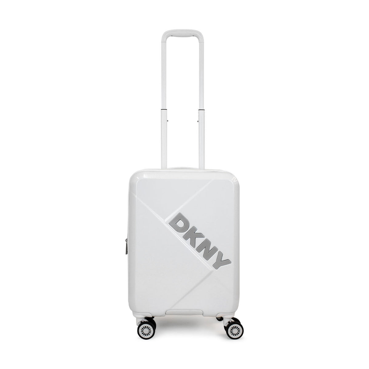 Pack Maleta Cabina 10kg DKNY Your Call blanca + Almohada Memory Foam