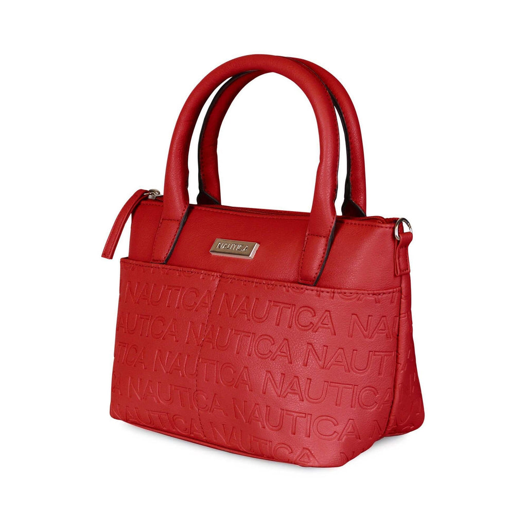 Pack Mochila Queen + Bolso tipo cartera Delray rojo