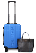Pack Nautica Maleta cabina Amsterdam blue + Cartera Leeway