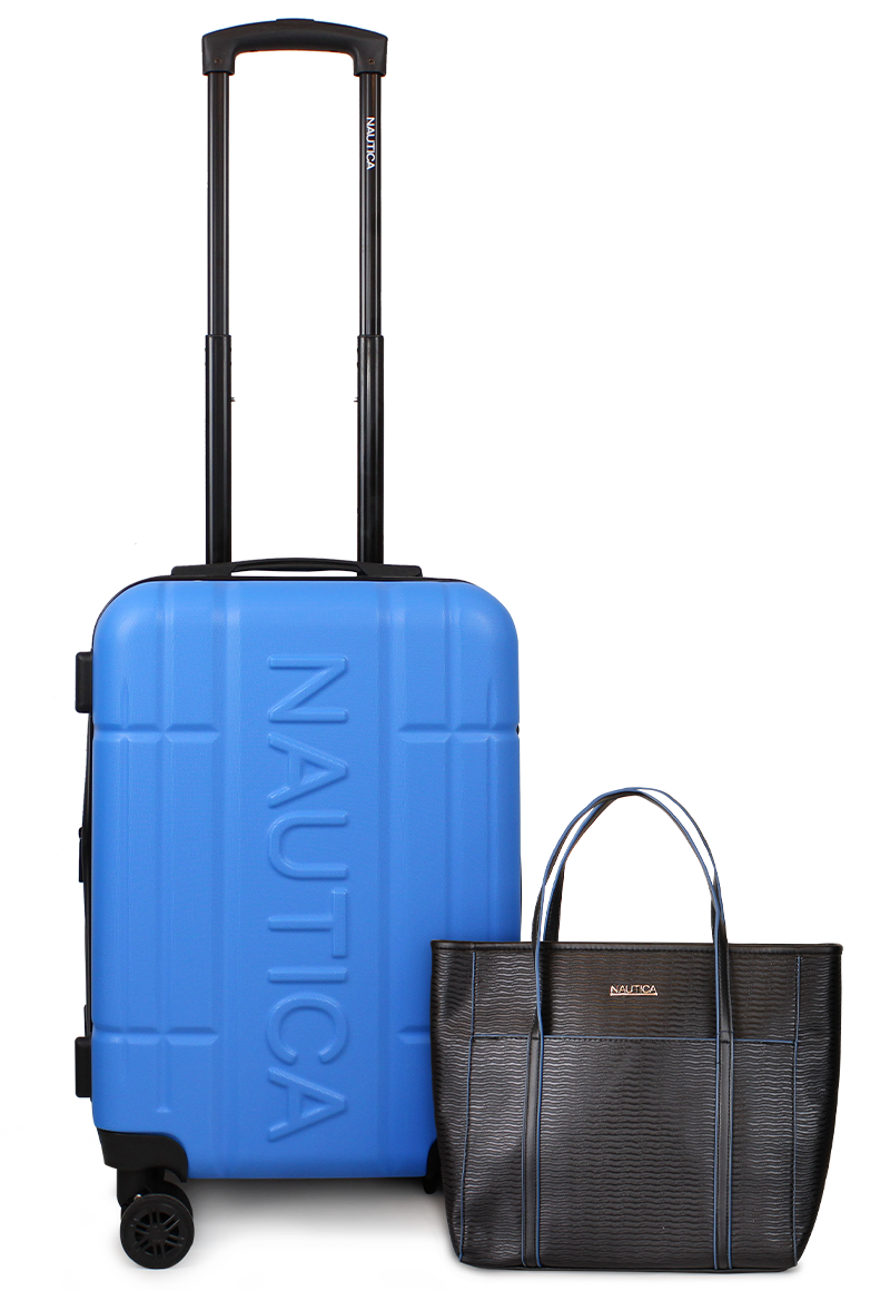 Pack Nautica Maleta cabina Amsterdam blue + Cartera Leeway