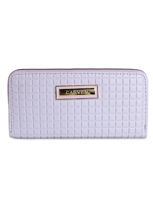 Billetera mujer Nina lila Carven Paris