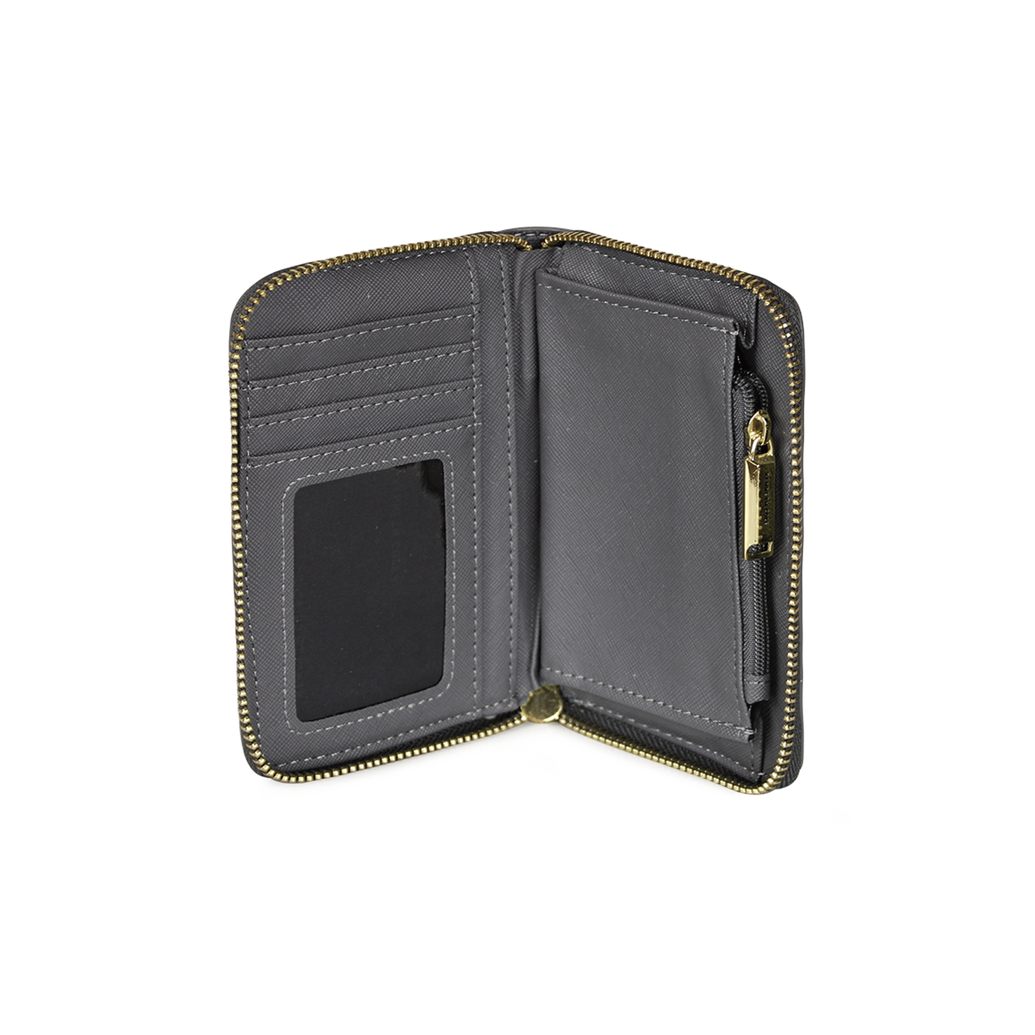 Pack Billetera Trifold + Pañuelo Oni pink gris oscuro