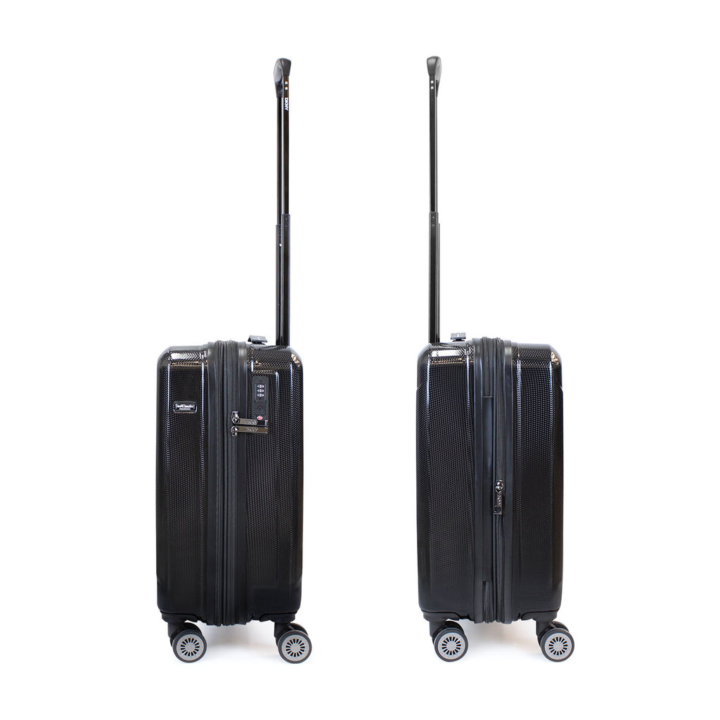 Pack Maleta Cabina 10kg DKNY Your Call negra + Almohada Memory Foam