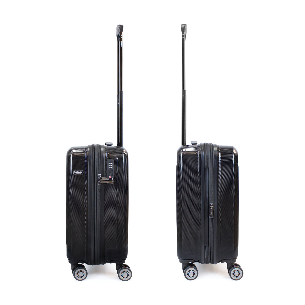 Pack Maleta Cabina 10kg DKNY Your Call negra + Almohada Memory Foam