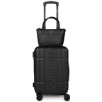 Pack Nautica Maleta cabina Amsterdam negra + Bolso Delray negro