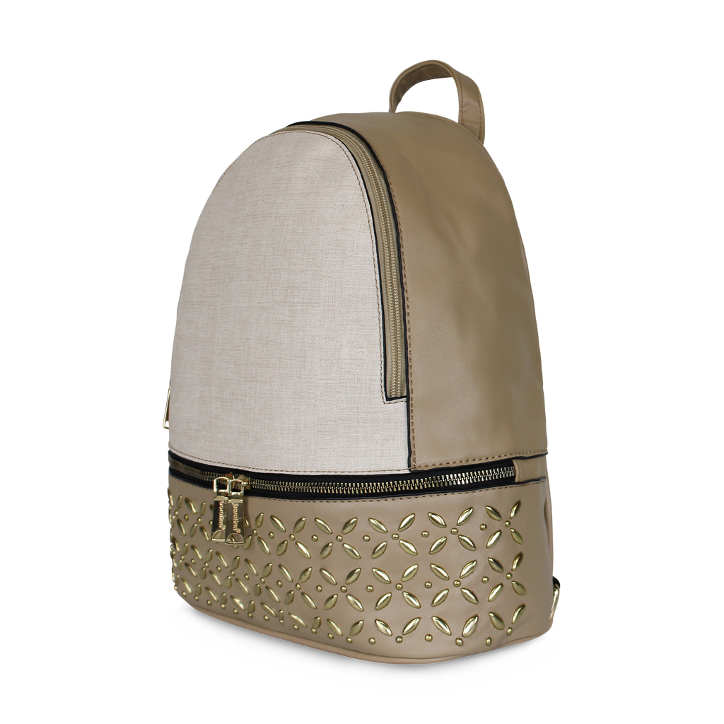 Mochila Prisma beige