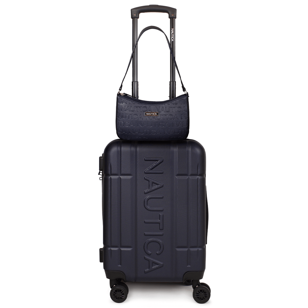 Pack Nautica Maleta cabina Amsterdam 10kg + Cartera Delray azul