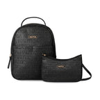 Pack Mochila Queen + Cartera Lady negra negro